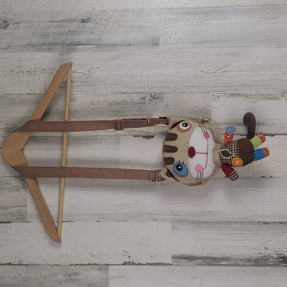 Eco Snoopers cat plush purse belt bag backpack attachment